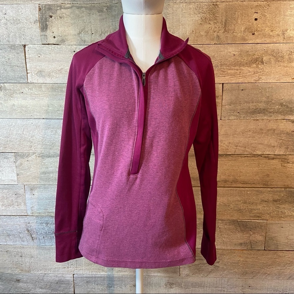 Columbia pink long sleeved top in size small
